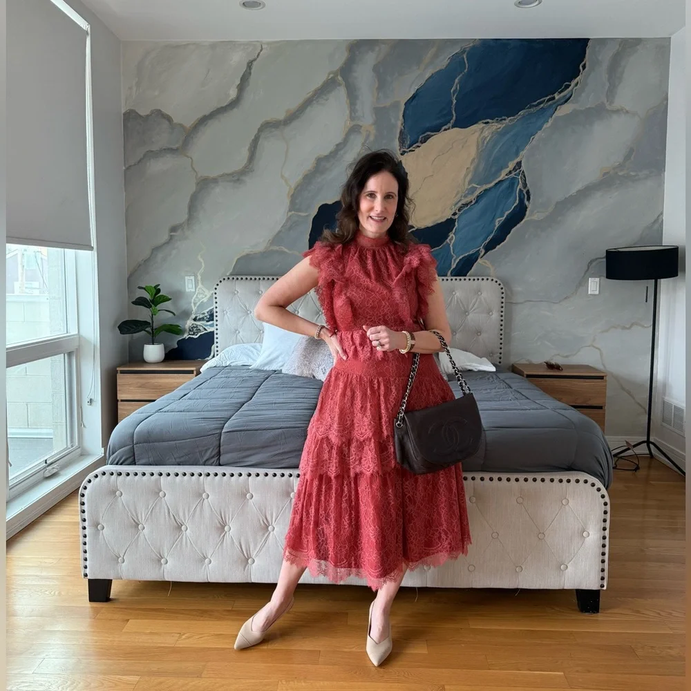 Chanel Brown Quilted Leather Shoulder Bag with Chain Strap - Picture 5 of 5